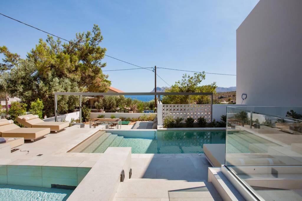 Chania Living Stories Villa With Piano エクステリア 写真