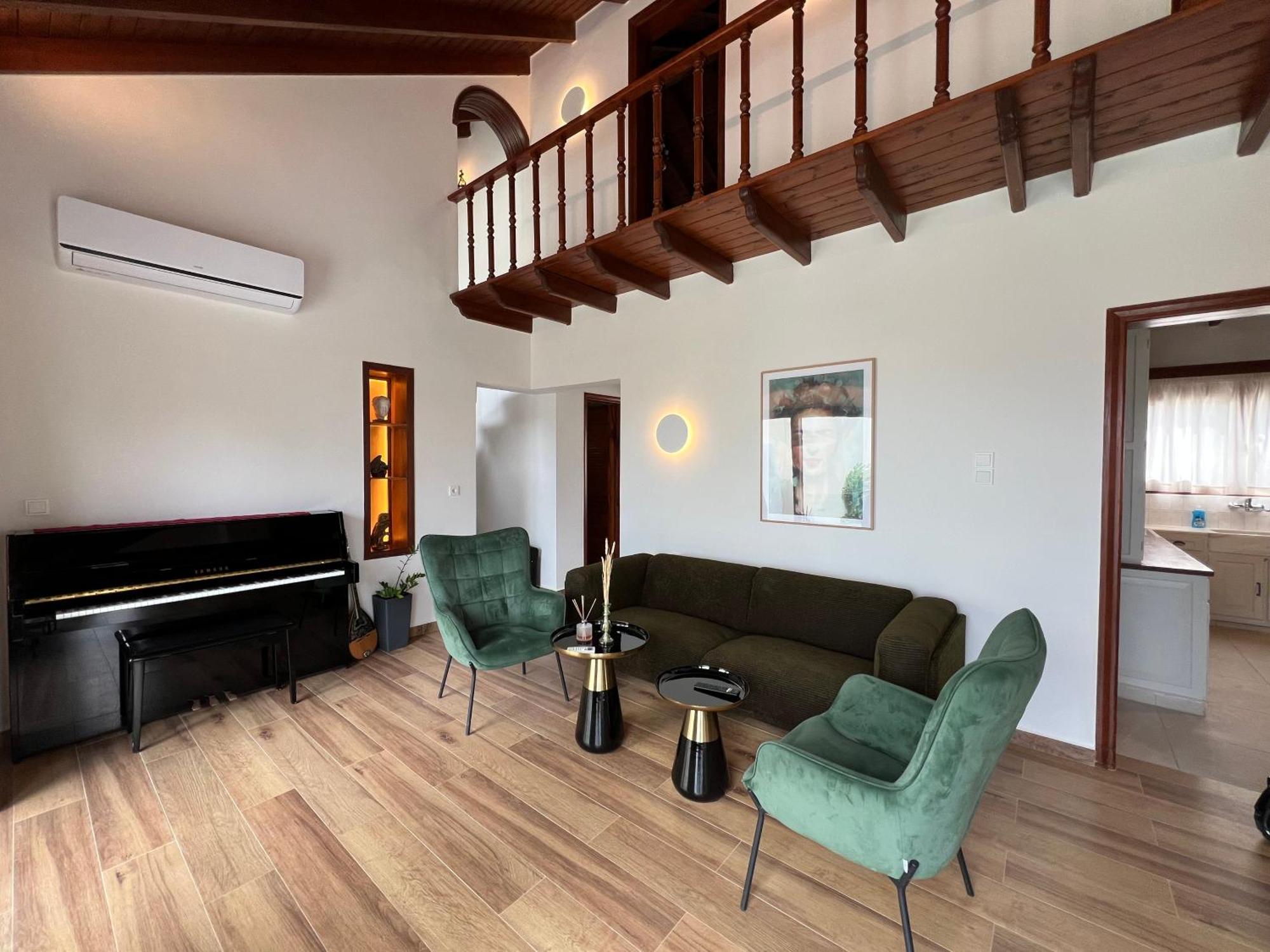 Chania Living Stories Villa With Piano エクステリア 写真
